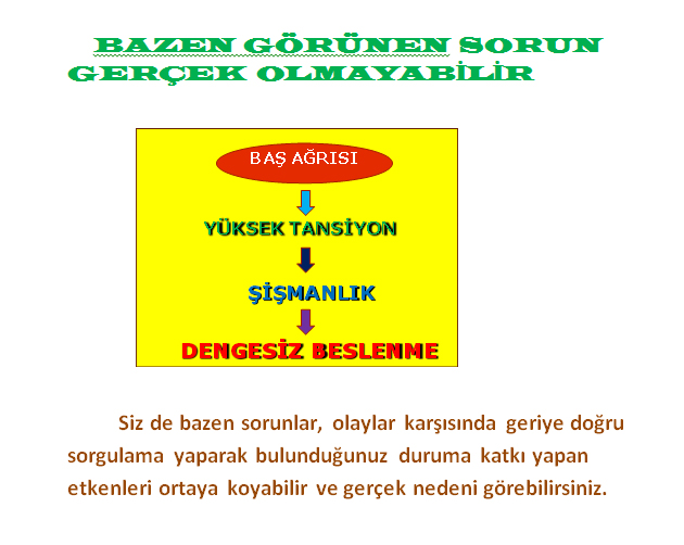 gercek sorun